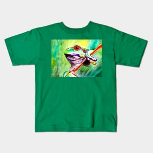 Tree Frog Kids T-Shirt